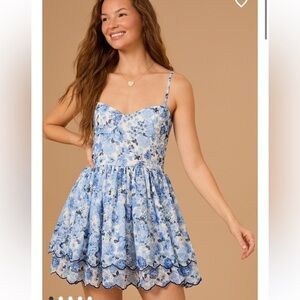 New with tags Altar’d state Tatiana floral mini dress
